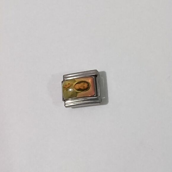 Catholic Italian Link‎ Stainless Steel Charm for Nomination Style Bracelet - Picture 1 of 1